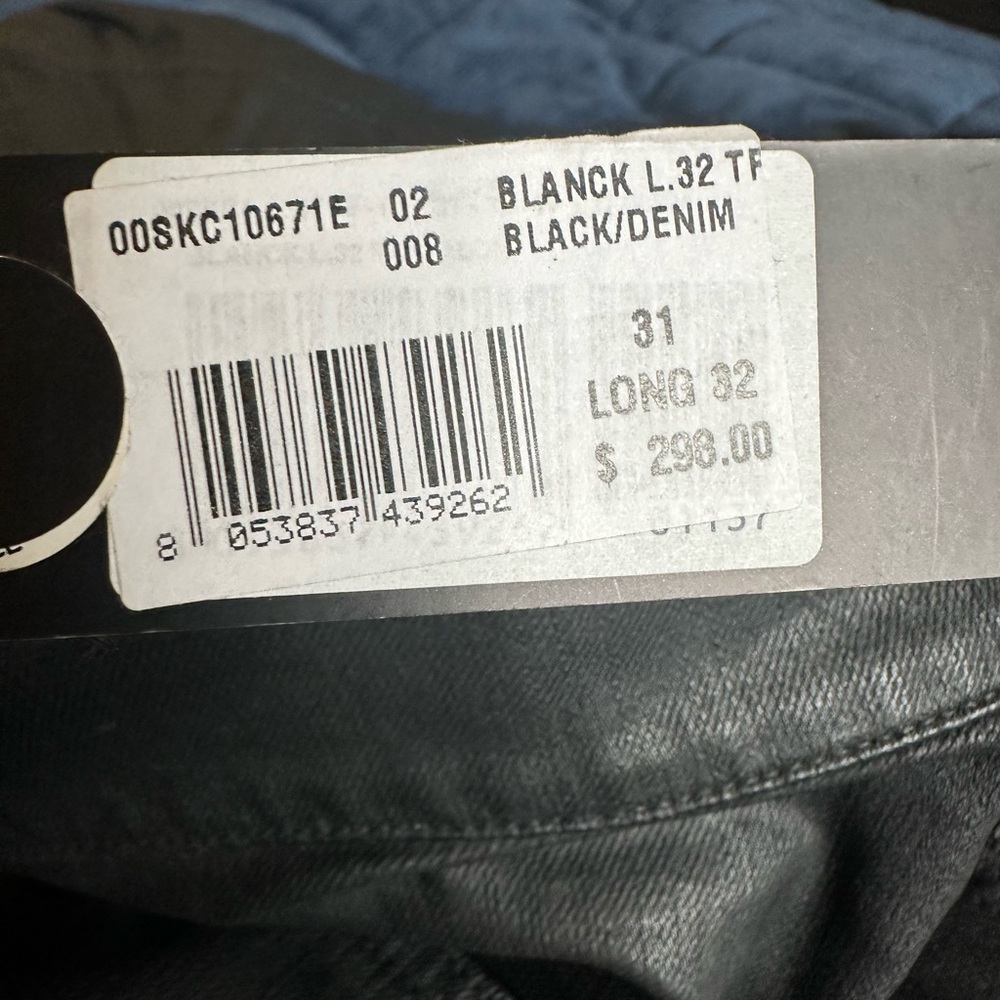 Diesel wax coated moto jogg jeans sz 31 NWT - Picture 14 of 15